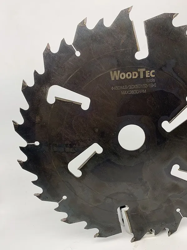 Пильный диск Ø450 х 50 х 4.8/3.0 Z = 12 + 12 + 6 WoodTec Пильный диск Ø450 х 50 х 4.8/3.0 Z = 12 + 12 + 6 WoodTec