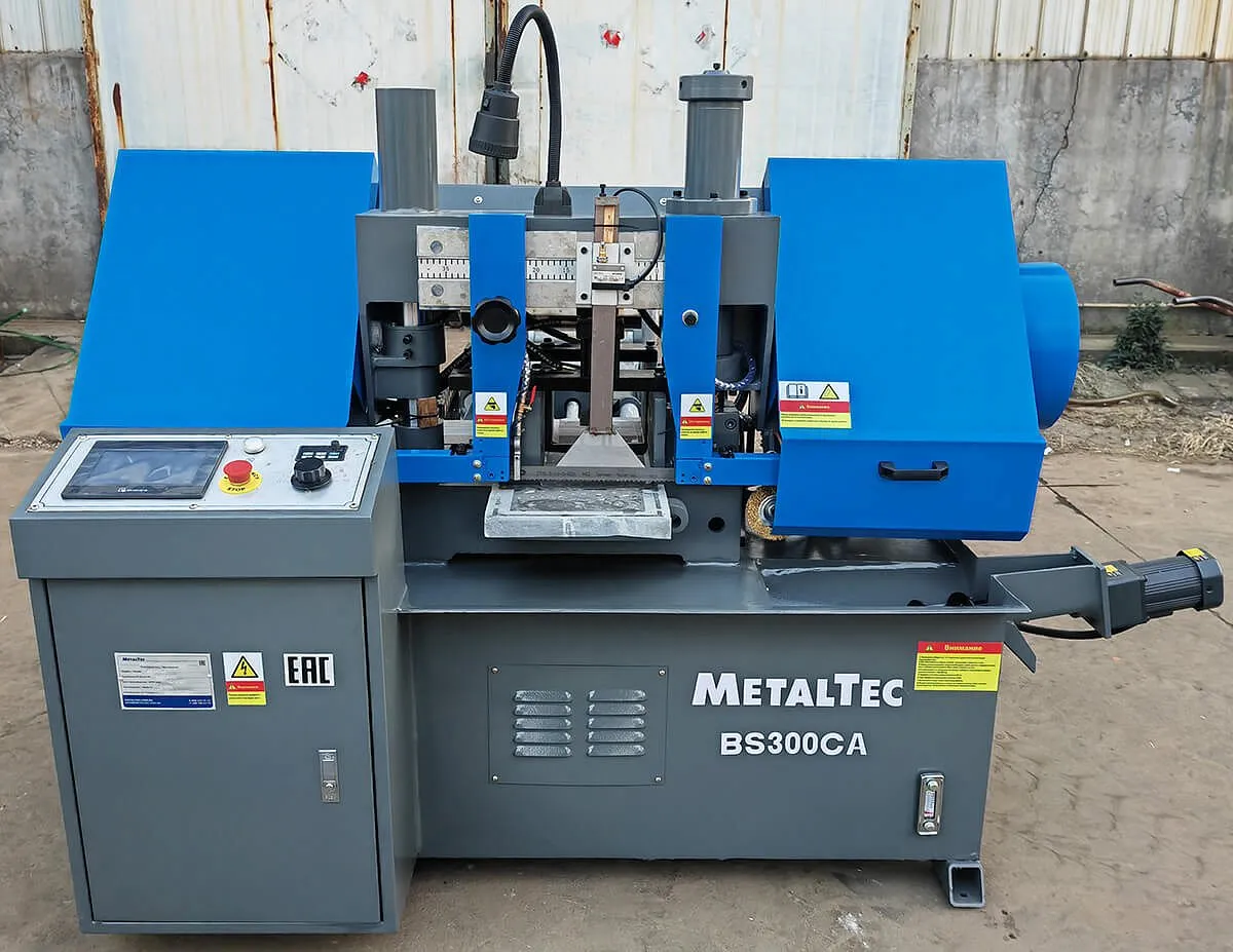 Автоматический колонный ленточнопильный станок MetalTec BS 300 CA Автоматический колонный ленточнопильный станок MetalTec BS 300 CA