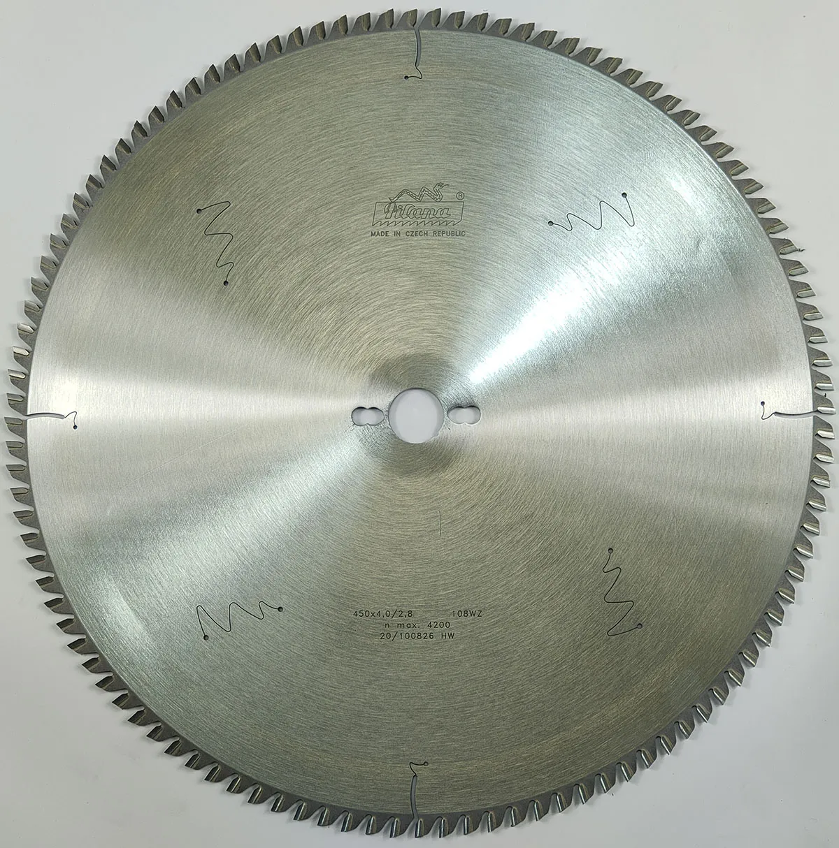 Пильный диск TCT "Pilana" 450x4.0/2.8x30 z108 81 WZ Пильный диск TCT "Pilana" 450x4.0/2.8x30 z108 81 WZ