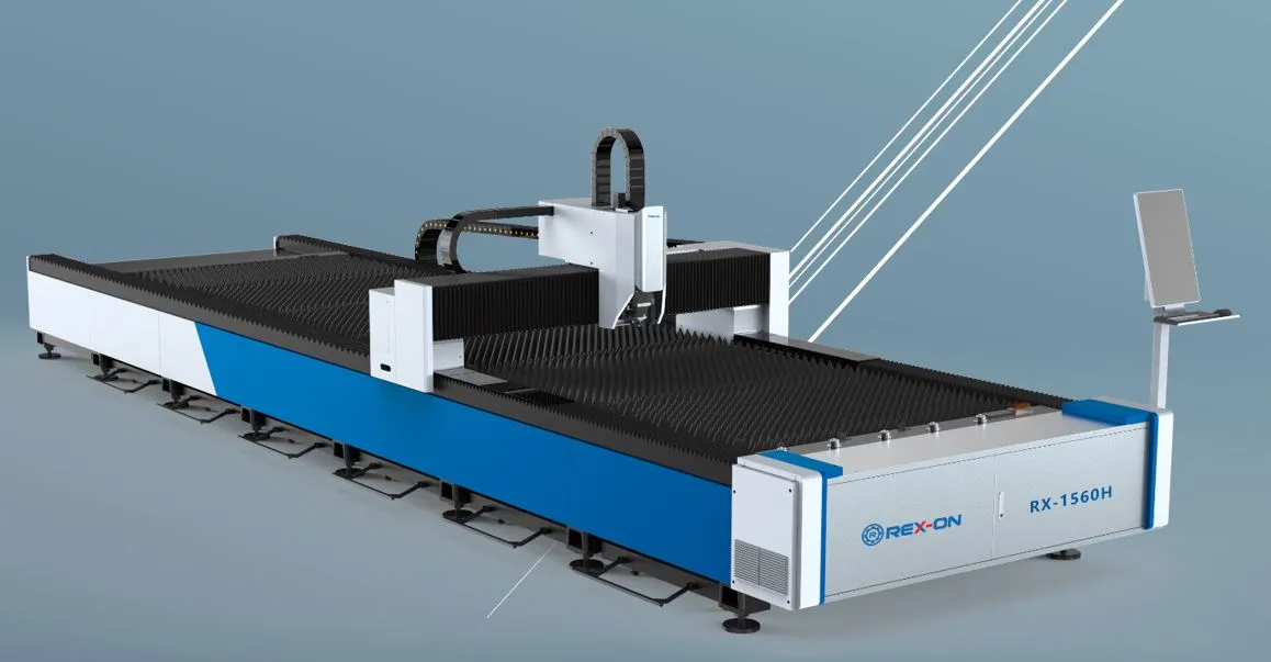 Оптоволоконный лазерный станок REX-ON XT-W1560 6KW RAYCUS BLT421S