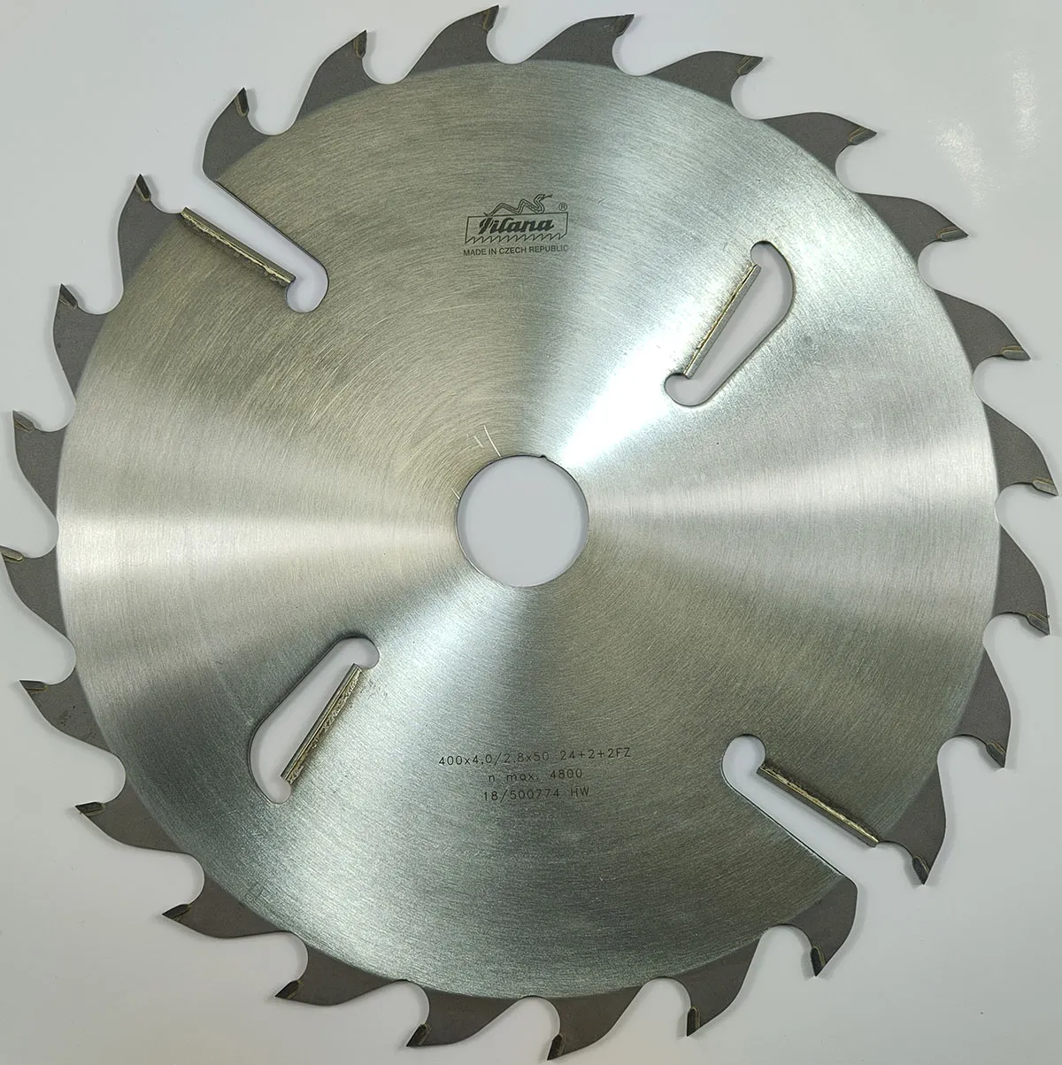 Пильный диск TCT "Pilana" 400x4.0/2.8x50 z24+4 94.1 FZ Пильный диск TCT "Pilana" 400x4.0/2.8x50 z24+4 94.1 FZ
