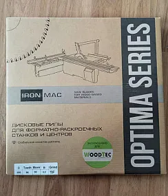 Пильный диск основной WoodTec для форматно-раскроечных станков Ø300 х 30 х 3,2 / 2,2 Z = 96 FZ/TR Пильный диск основной WoodTec для форматно-раскроечных станков Ø300 х 30 х 3,2 / 2,2 Z = 96 FZ/TR