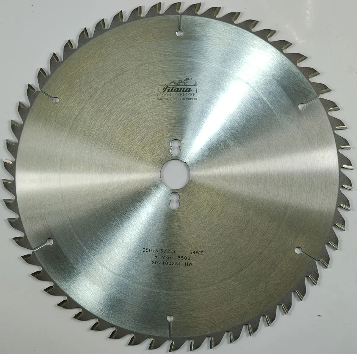 Пильный диск TCT "Pilana" 350x3.6/2.5x30 z54 81-20 WZ Пильный диск TCT "Pilana" 350x3.6/2.5x30 z54 81-20 WZ