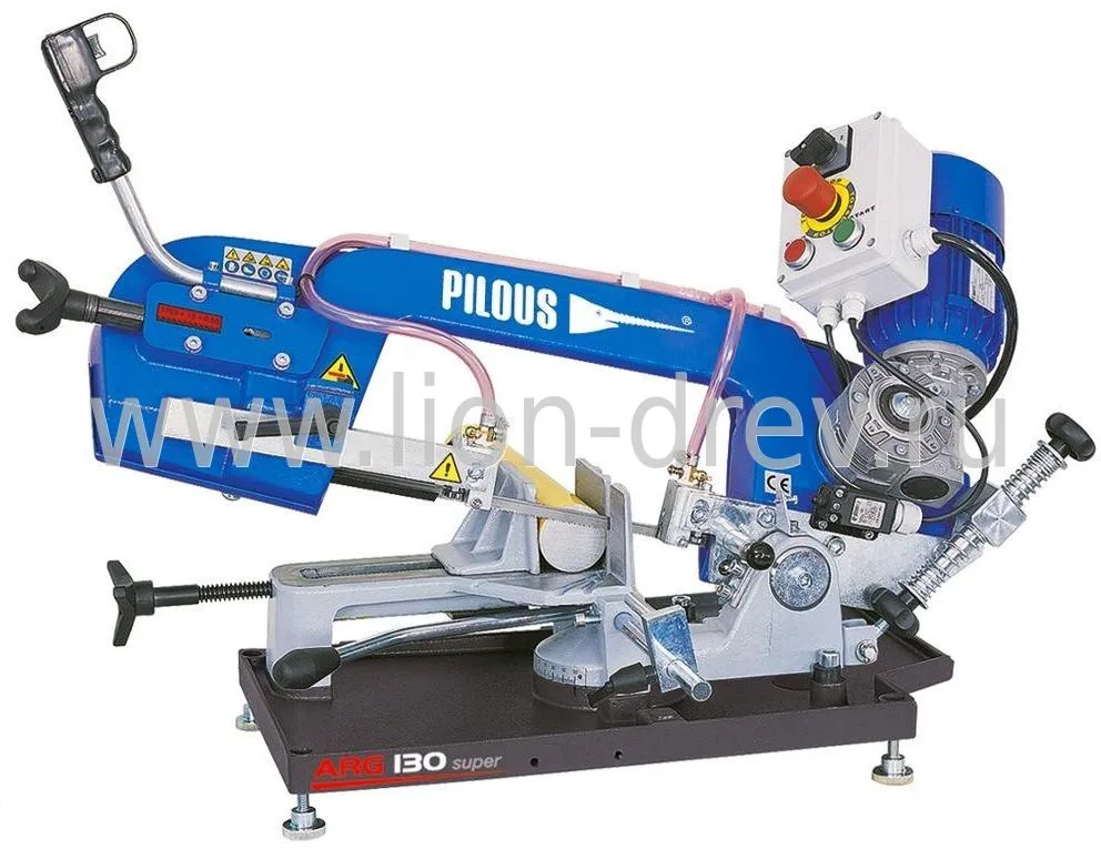 Станок ленточнопильный ручной Pilous ARG 130 Super TK Станок ленточнопильный ручной Pilous ARG 130 Super TK