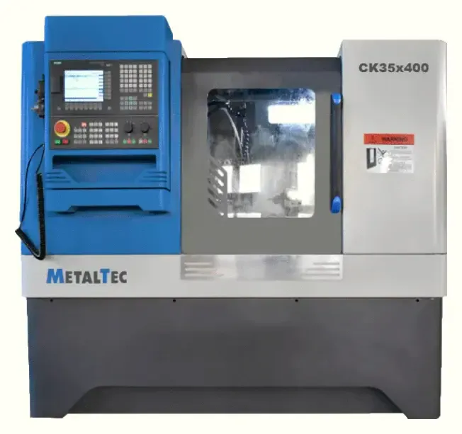 MetalTec CK 35 x 400 (Комплектация ПРОМ+) - Токарный станок ЧПУ с горизонтальной станиной