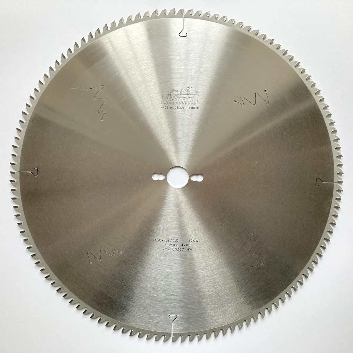 Пильный диск TCT "Pilana" 450x4.2/3.0x30 z120 81-11 WZ Пильный диск TCT "Pilana" 450x4.2/3.0x30 z120 81-11 WZ