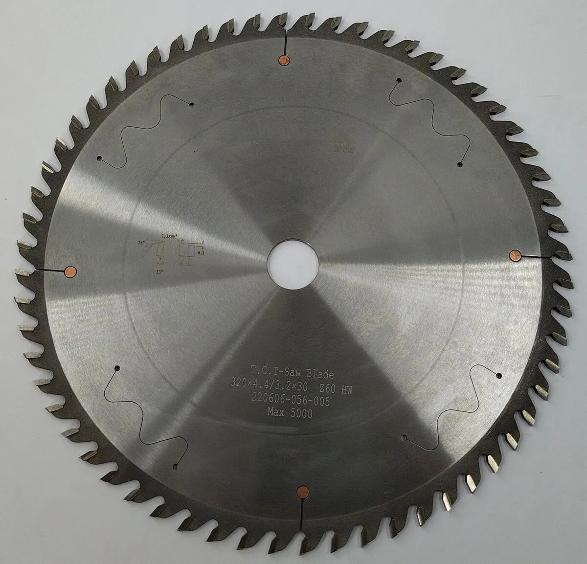Пильный диск основной Ø320 х 30 х 4,4 / 3,2 Z = 60 WoodTec Пильный диск основной Ø320 х 30 х 4,4 / 3,2 Z = 60 WoodTec