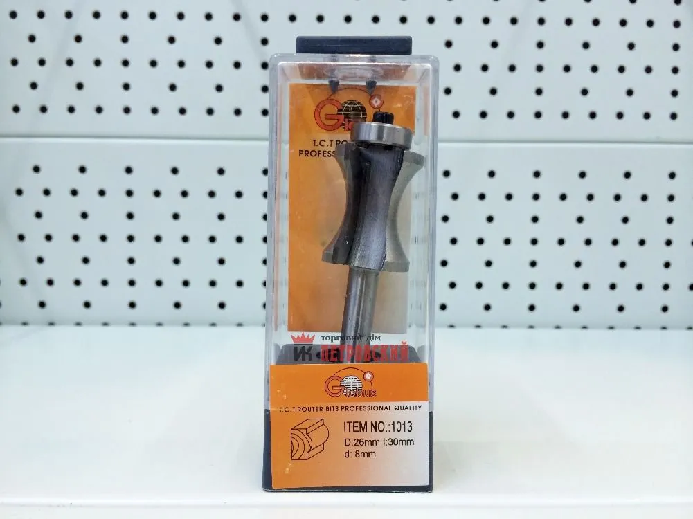 Фреза ГЛОБУС 1013 R16 h30 кромочная фигурная Фреза ГЛОБУС 1013 R16 h30 кромочная фигурная