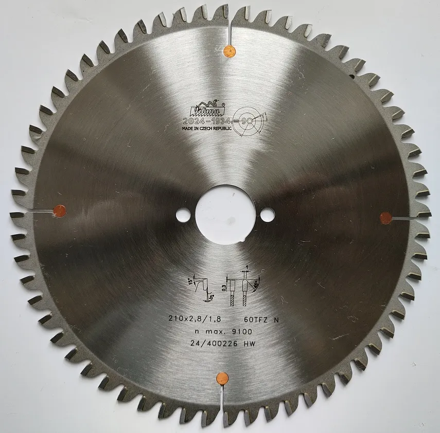 Пильный диск TCT "Pilana" 210x2.8/1.8x30 z60 87-11 TFZ N
