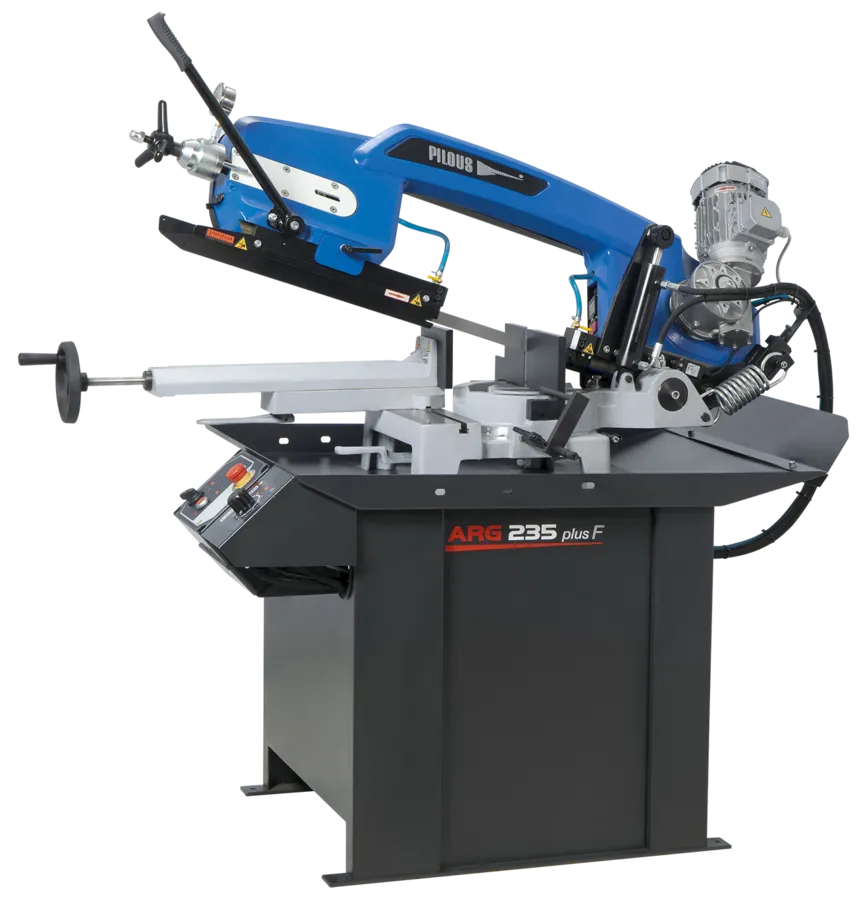 Станок ленточнопильный ручной с гидроразгрузкой Pilous ARG 235 Plus F. Станок ленточнопильный ручной с гидроразгрузкой Pilous ARG 235 Plus F.
