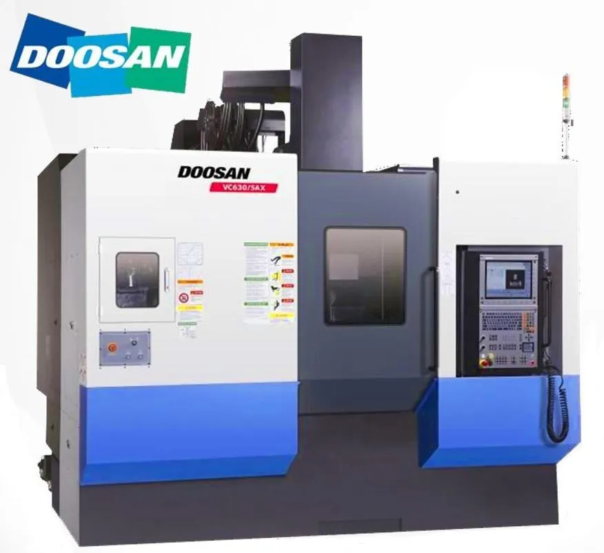 Пятиосевой фрезерный обрабатывающий центр DOOSAN VC630 5AX с ЧПУ HEIDENHAIN TNC640 Пятиосевой фрезерный обрабатывающий центр DOOSAN VC630 5AX с ЧПУ HEIDENHAIN TNC640
