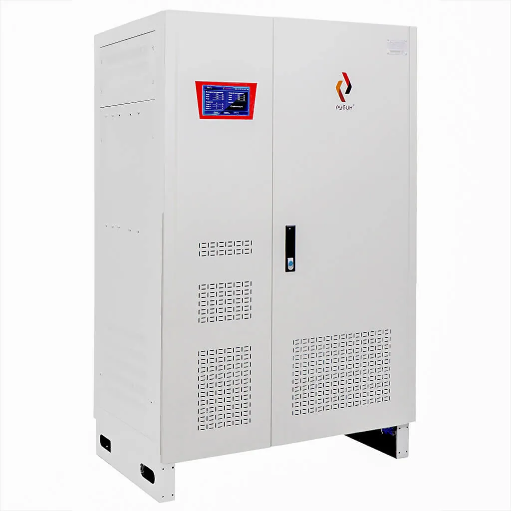Стабилизатор напряжения трехфазный РУБИН ТСН-100 000/3 Стабилизатор напряжения трехфазный РУБИН ТСН-100 000/3