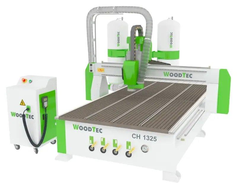 Фрезерно-гравировальный станок с ЧПУ WoodTec CH-1325 Фрезерно-гравировальный станок с ЧПУ WoodTec CH-1325