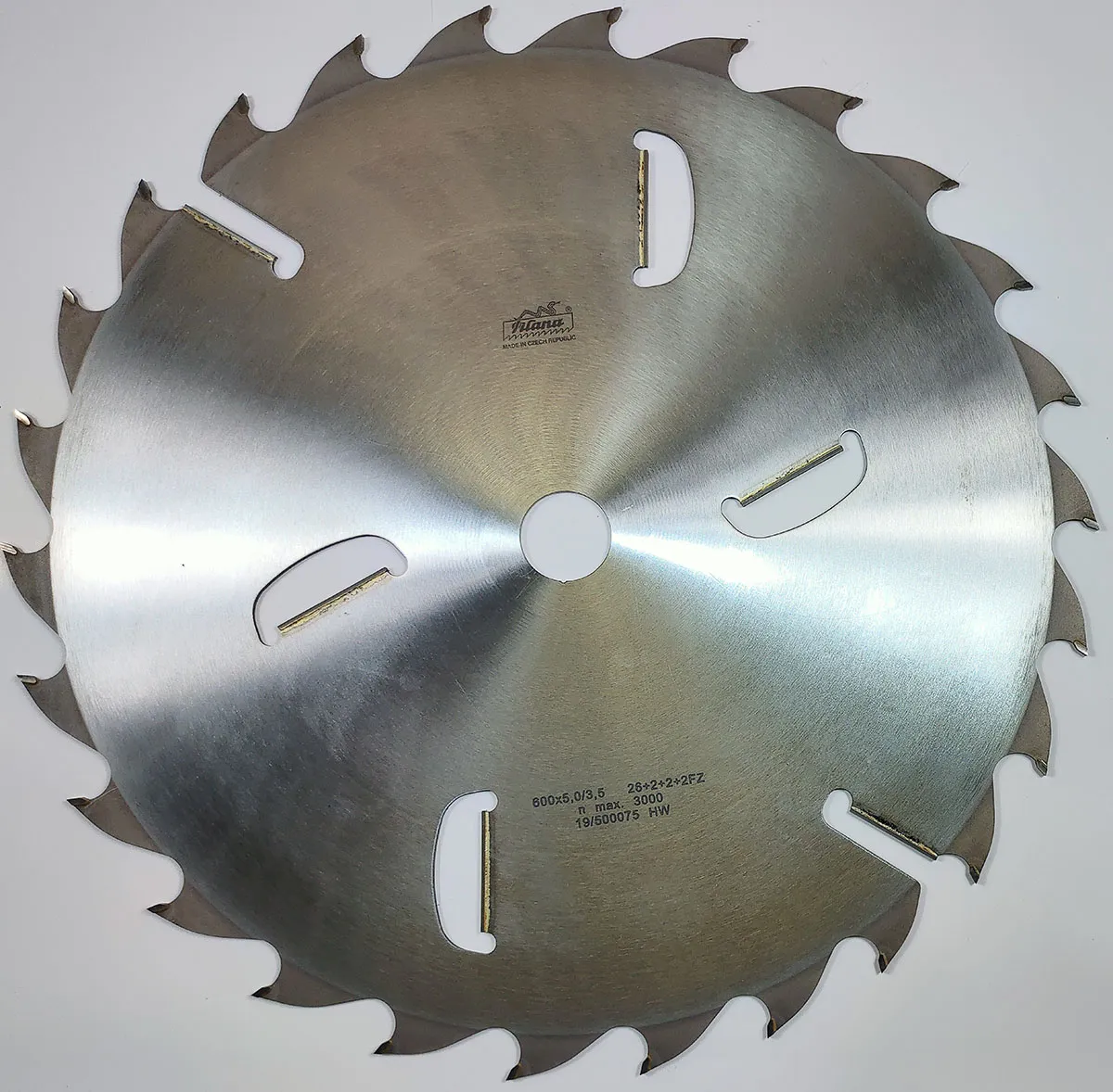 Пильный диск TCT "Pilana" 600x5.0/3.5x50 z26+6 94.1 FZ Пильный диск TCT "Pilana" 600x5.0/3.5x50 z26+6 94.1 FZ
