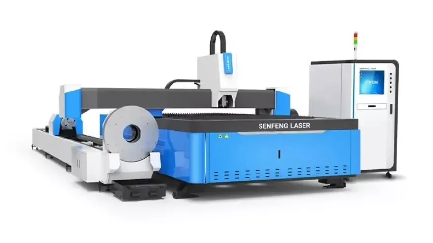Установка лазерной резки с труборезным модулем SENFENG SF3015M (3000W)