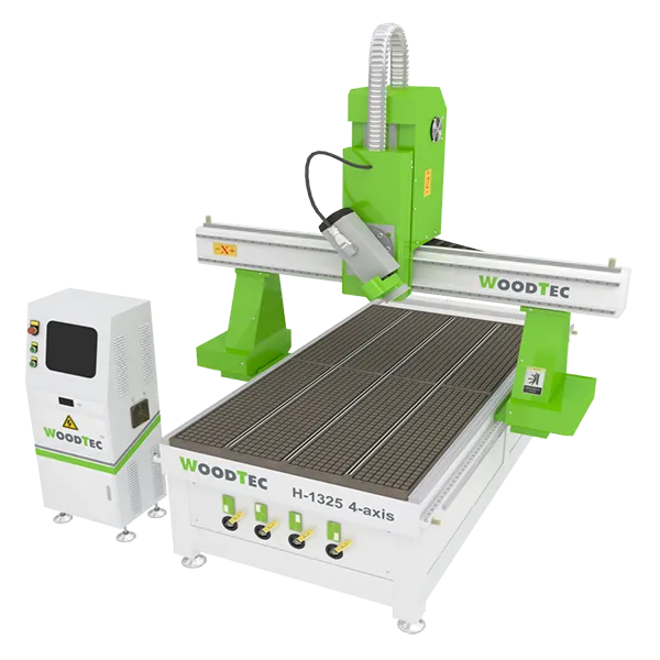 Фрезерно-гравировальный станок с ЧПУ WoodTec H 1325 4-axis Фрезерно-гравировальный станок с ЧПУ WoodTec H 1325 4-axis