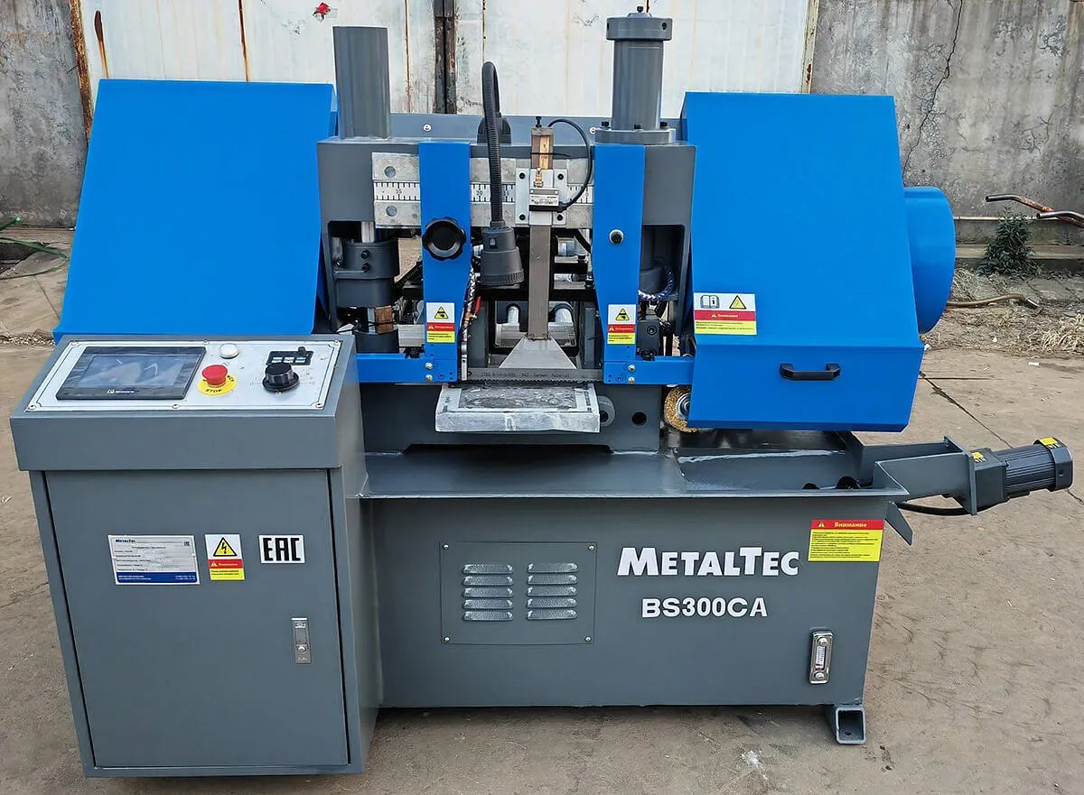 Автоматический колонный ленточнопильный станок MetalTec BS 300 CA Автоматический колонный ленточнопильный станок MetalTec BS 300 CA