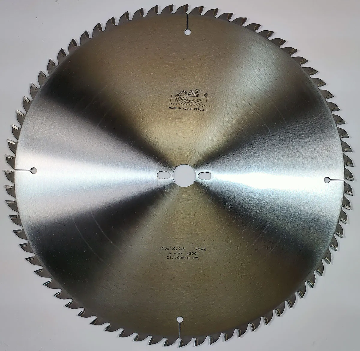 Пильный диск TCT "Pilana" 450x4.0/2.8x30 z72 81-20 WZ Пильный диск TCT "Pilana" 450x4.0/2.8x30 z72 81-20 WZ