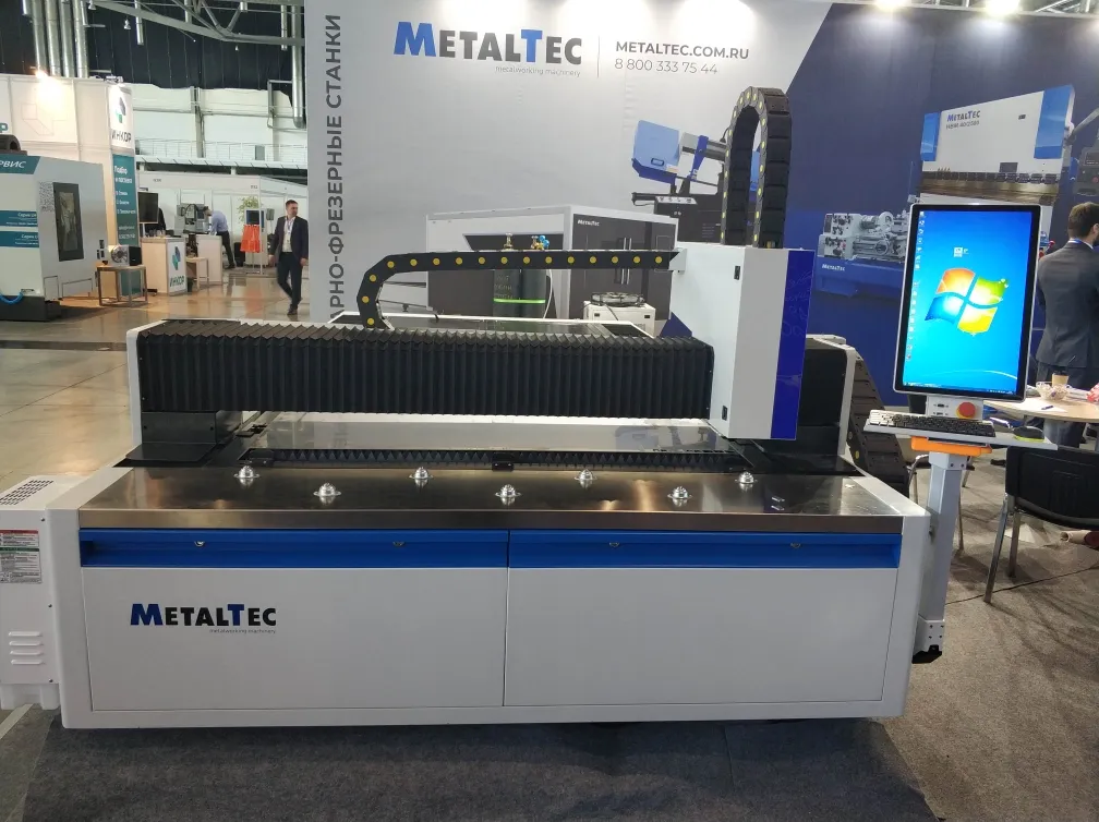 Оптоволоконный лазерный станок для резки металла MetalTec 1530 S (1500W) Оптоволоконный лазерный станок для резки металла MetalTec 1530 S (1500W)