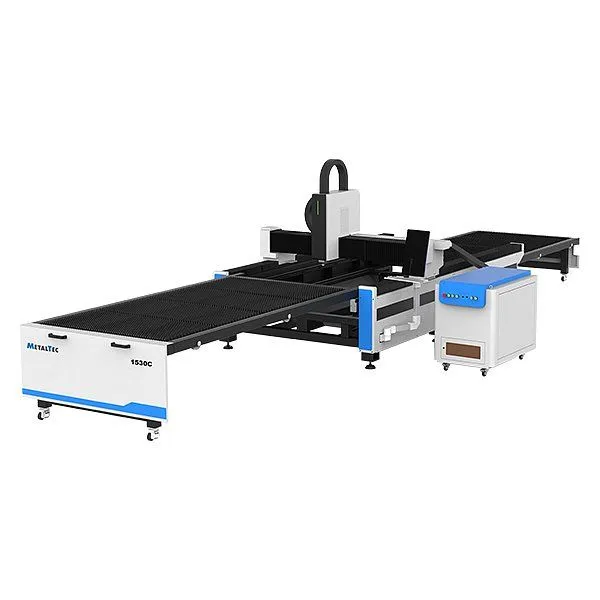 MetalTec 1530C (3000W) оптоволоконный лазерный станок для резки металла с ручной сменой рабочих столов MetalTec 1530C (3000W) оптоволоконный лазерный станок для резки металла с ручной сменой рабочих столов