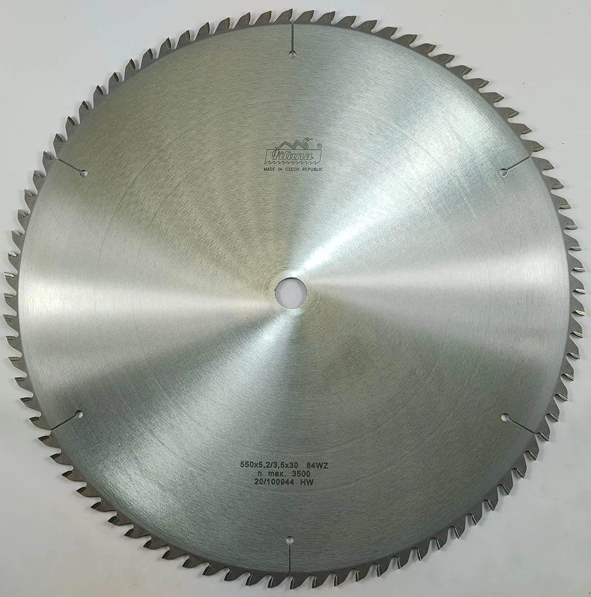 Пильный диск TCT "Pilana" 550x5.2/3.5x30 z84 81-20 WZ Пильный диск TCT "Pilana" 550x5.2/3.5x30 z84 81-20 WZ
