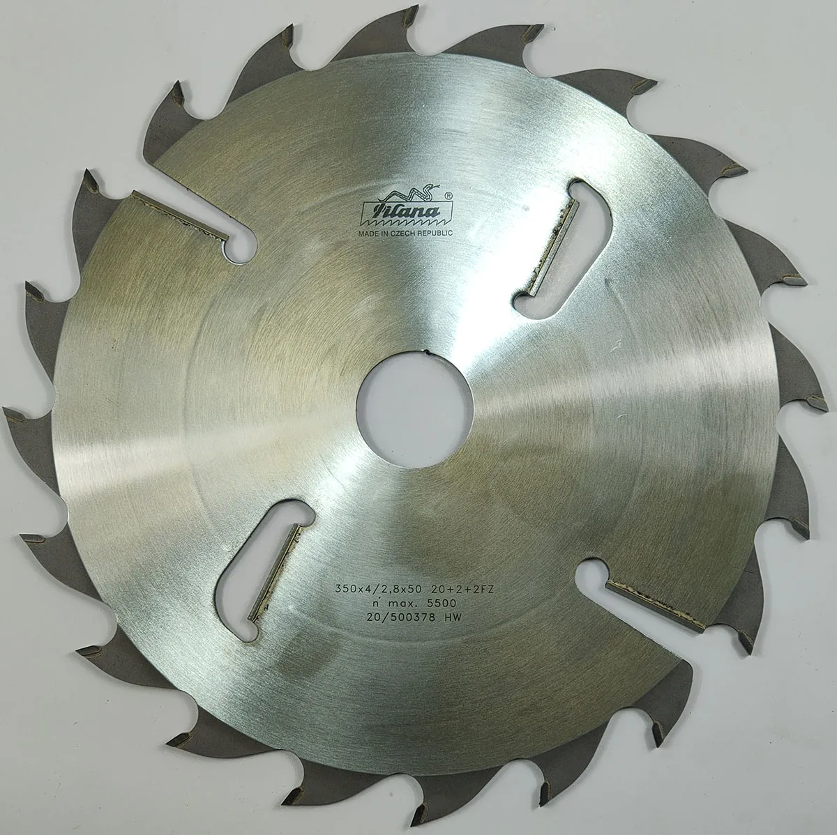 Пильный диск TCT "Pilana" 350x4.0/2.8x50 z20+4 94.1 FZ-MASSIVE Пильный диск TCT "Pilana" 350x4.0/2.8x50 z20+4 94.1 FZ-MASSIVE