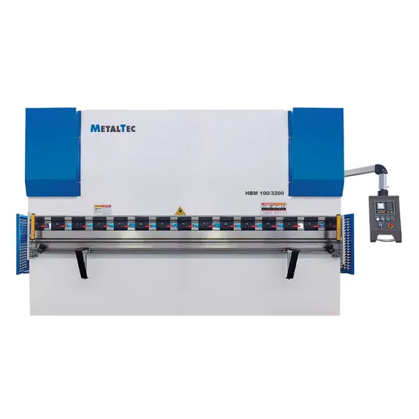 Листогибочный гидравлический пресс MetalTec HBM 100/3200М (Е22, ручная компенсация прогиба) Листогибочный гидравлический пресс MetalTec HBM 100/3200М (Е22, ручная компенсация прогиба)