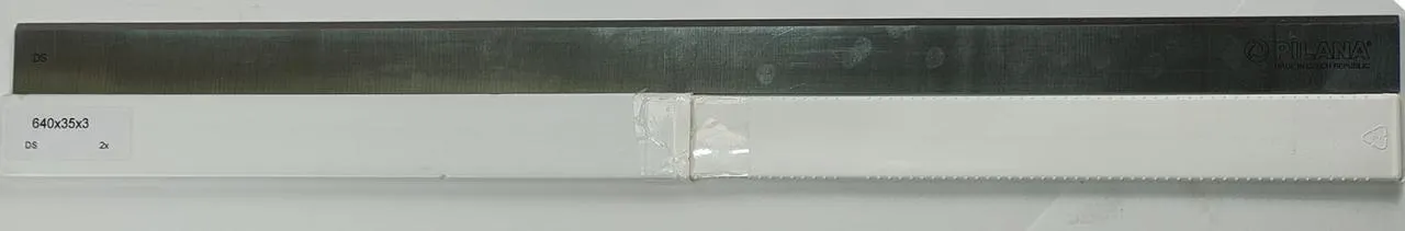 Нож строгальный "Pilana" DS 640х35х3 Нож строгальный "Pilana" DS 640х35х3
