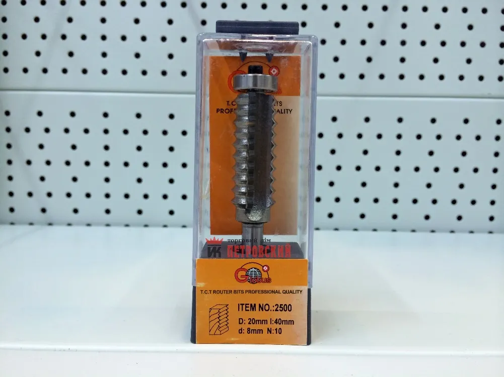 Фреза ГЛОБУС 2500 10x40 кромочная фигурная Фреза ГЛОБУС 2500 10x40 кромочная фигурная