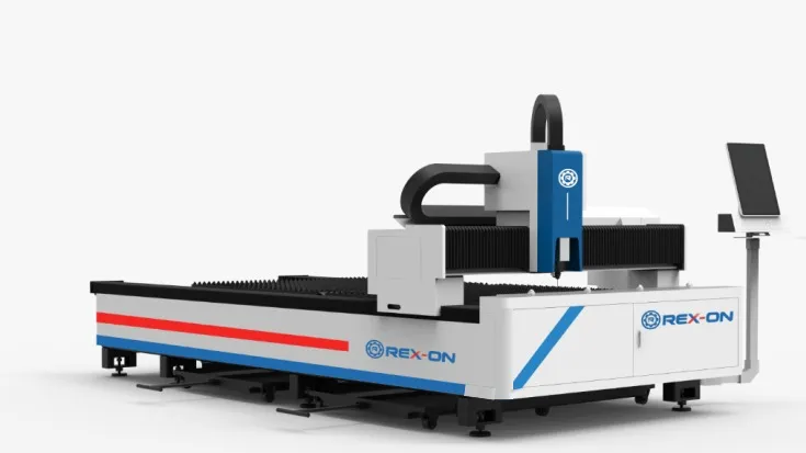 Оптоволоконный лазерный станок для резки металла REX-ON XT-W1530 3KW RAYCUS BM110