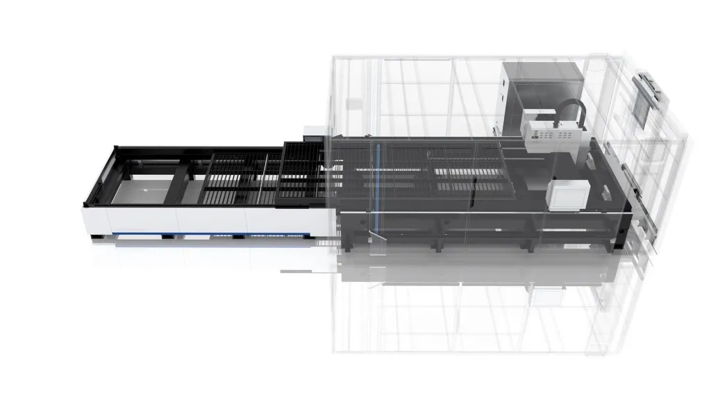 MetalTec 2060HP (6000Вт) промышленный комплекс лазерной резки MetalTec 2060HP (6000Вт) промышленный комплекс лазерной резки