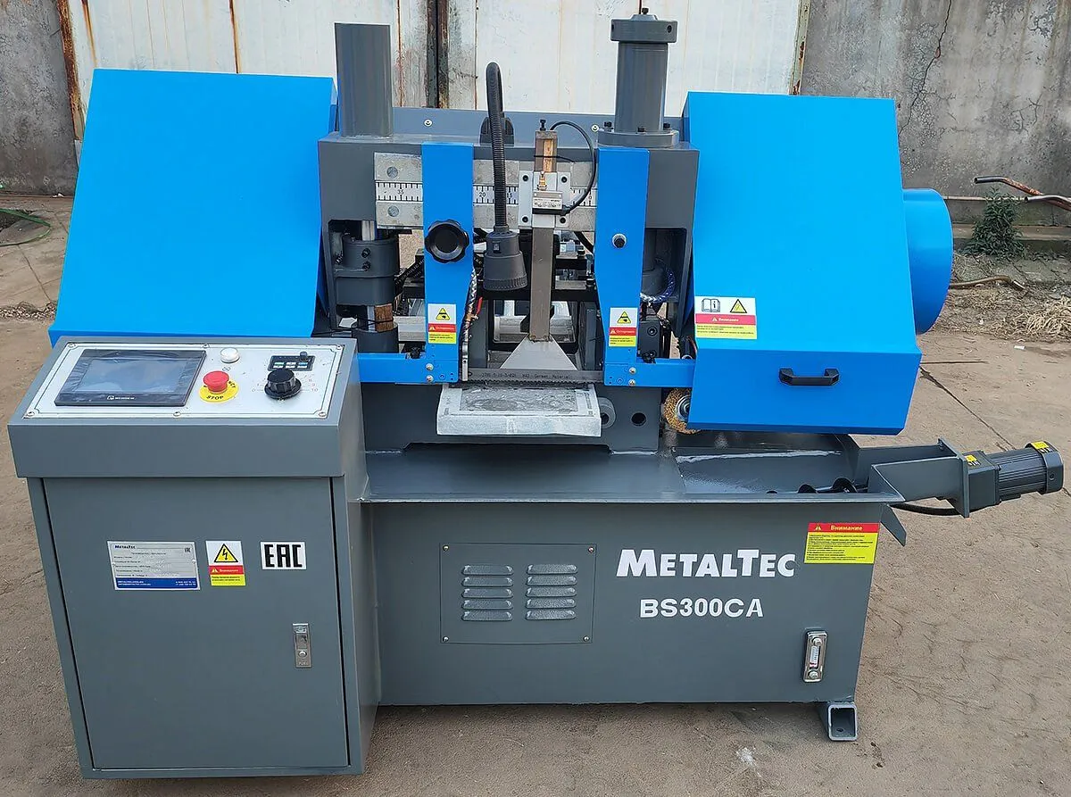 Автоматический колонный ленточнопильный станок MetalTec BS 300 CA Автоматический колонный ленточнопильный станок MetalTec BS 300 CA