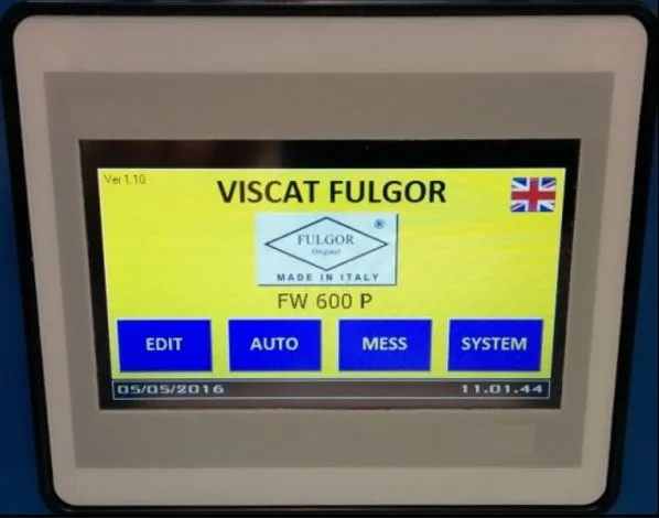 FW 600 P Аппарат стыковой сварки оплавлением для ленточных пил (VF) (PLC с экраном touchscreen) FW 600 P Аппарат стыковой сварки оплавлением для ленточных пил (VF) (PLC с экраном touchscreen)