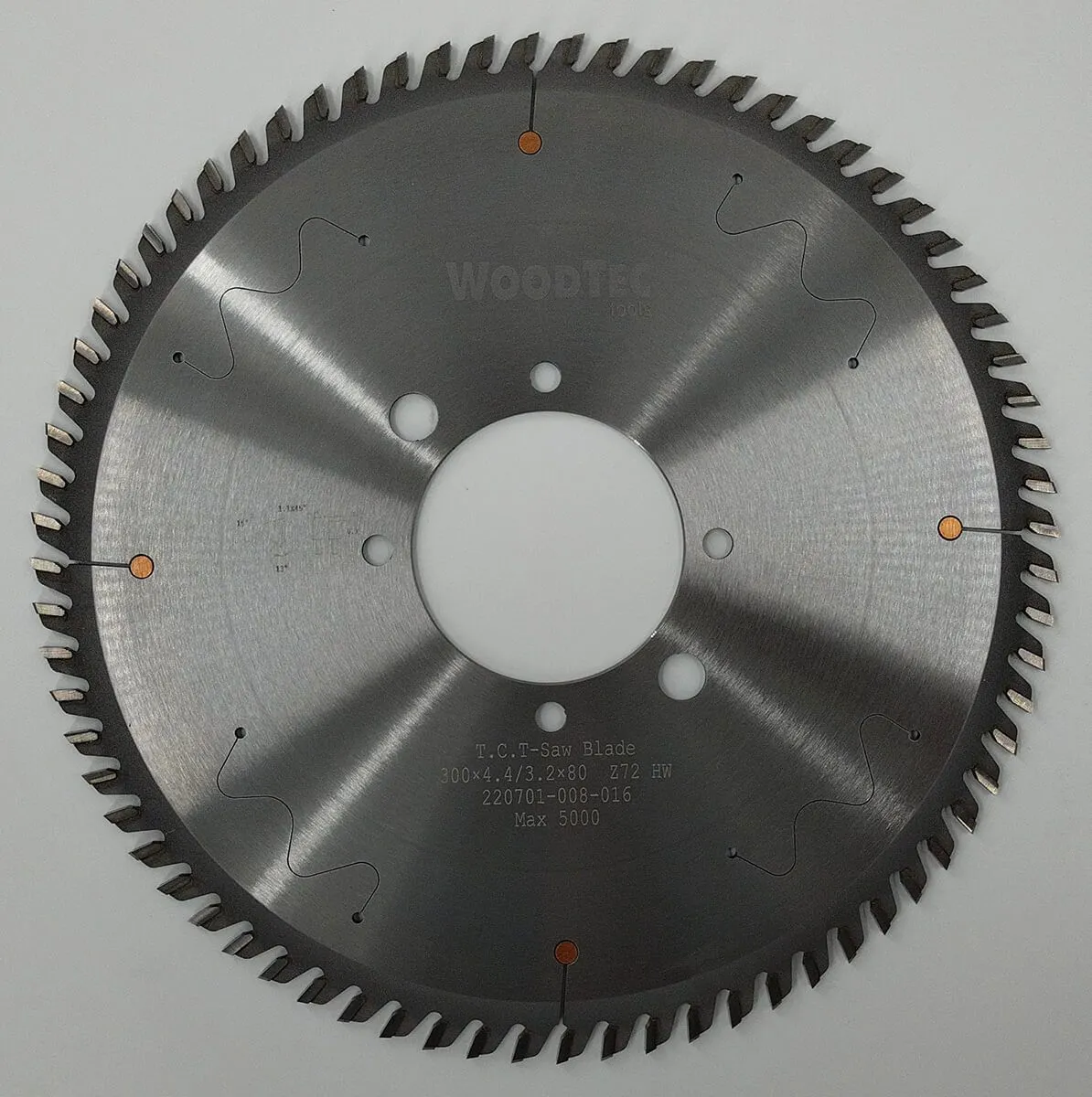 Пильный диск основной Ø300 х 80 х 4,4 / 3,2 Z = 72 WoodTec Пильный диск основной Ø300 х 80 х 4,4 / 3,2 Z = 72 WoodTec