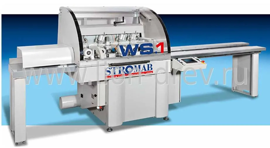 Автоматический торцовочный станок c роликовой подачей Stromab WS-1 Автоматический торцовочный станок c роликовой подачей Stromab WS-1