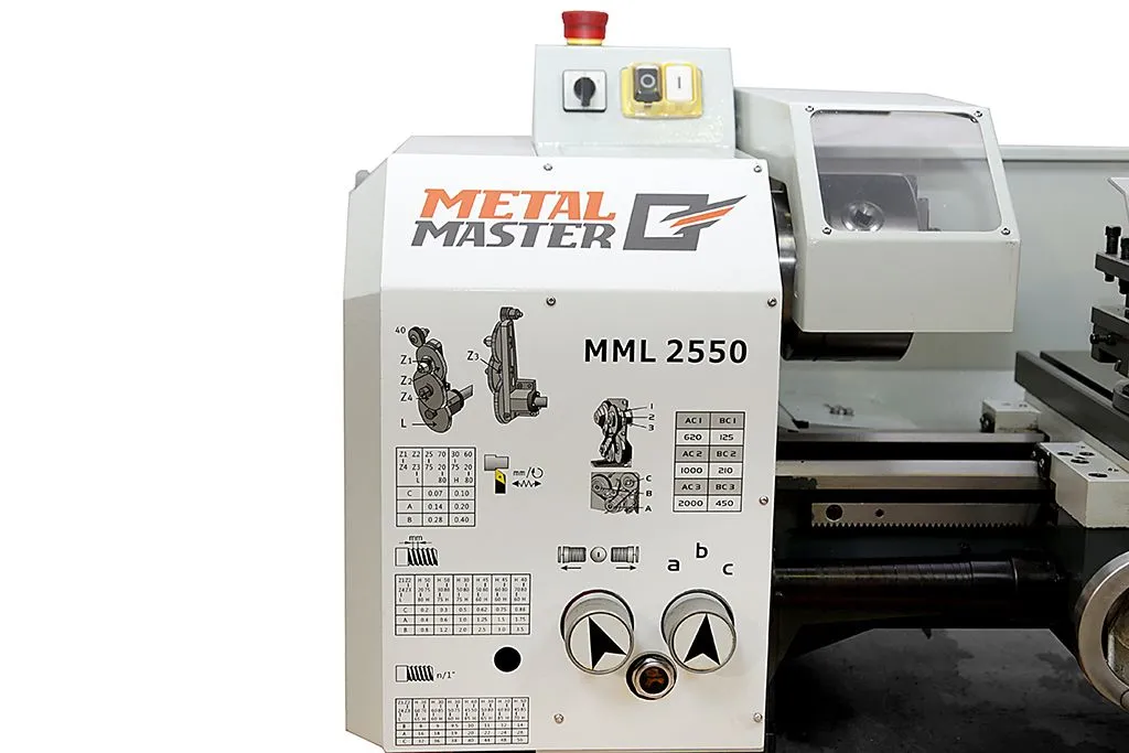 Станок токарный METAL MASTER MML 2550 Станок токарный METAL MASTER MML 2550