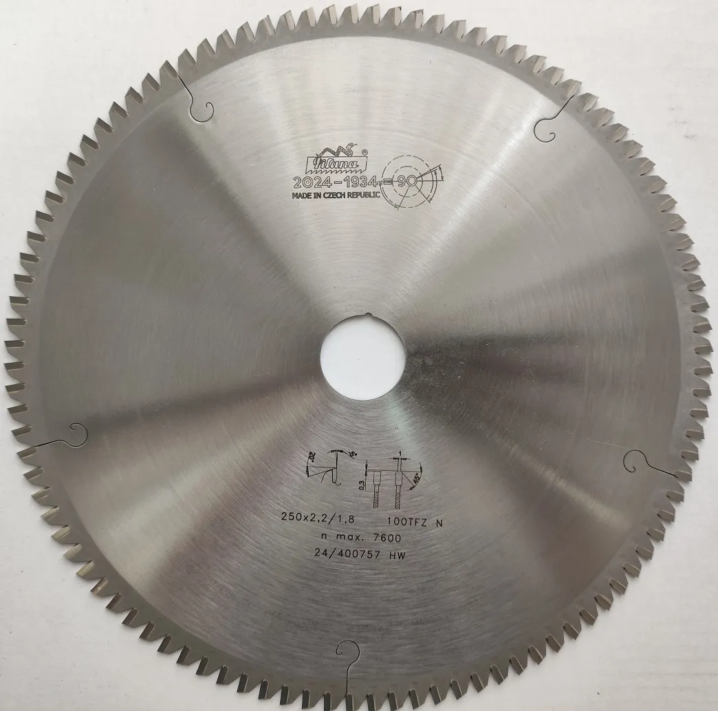 Пильный диск TCT "Pilana" 250x2.2/1.8x30 z100 87.1 TFZ N