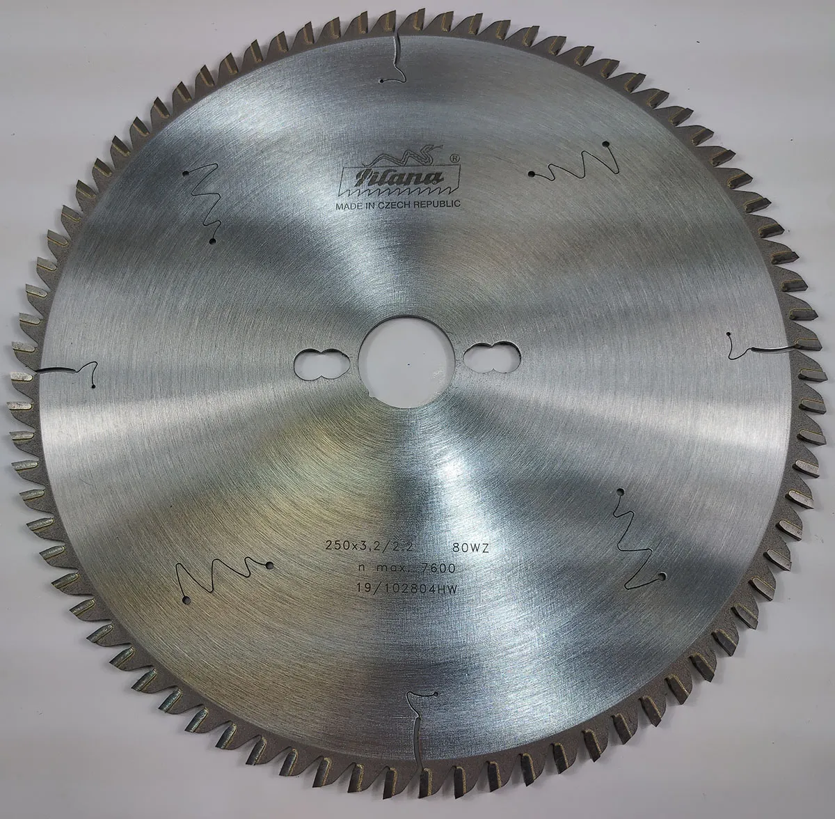 Пильный диск TCT "Pilana" 250x3.2/2.2x30 z80 81-11 WZ Пильный диск TCT "Pilana" 250x3.2/2.2x30 z80 81-11 WZ