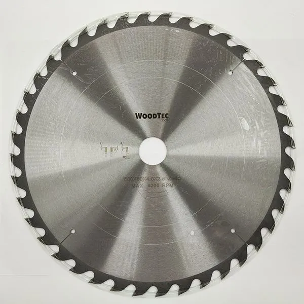 Пильный диск Ø500 х 50 х 4,0/2,8 Z40 WZ WoodTec