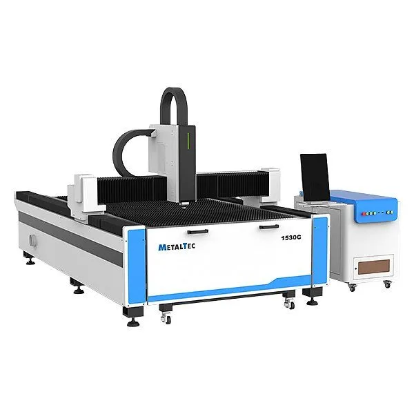 MetalTec 1530C (1500W) оптоволоконный лазерный станок для резки металла с ручной сменой рабочих столов MetalTec 1530C (1500W) оптоволоконный лазерный станок для резки металла с ручной сменой рабочих столов
