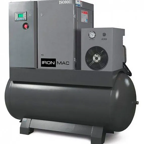 Винтовой компрессор IRONMAC IC 15/8 AM DF (IC 15/10 AM DF) 500L Винтовой компрессор IRONMAC IC 15/8 AM DF (IC 15/10 AM DF) 500L
